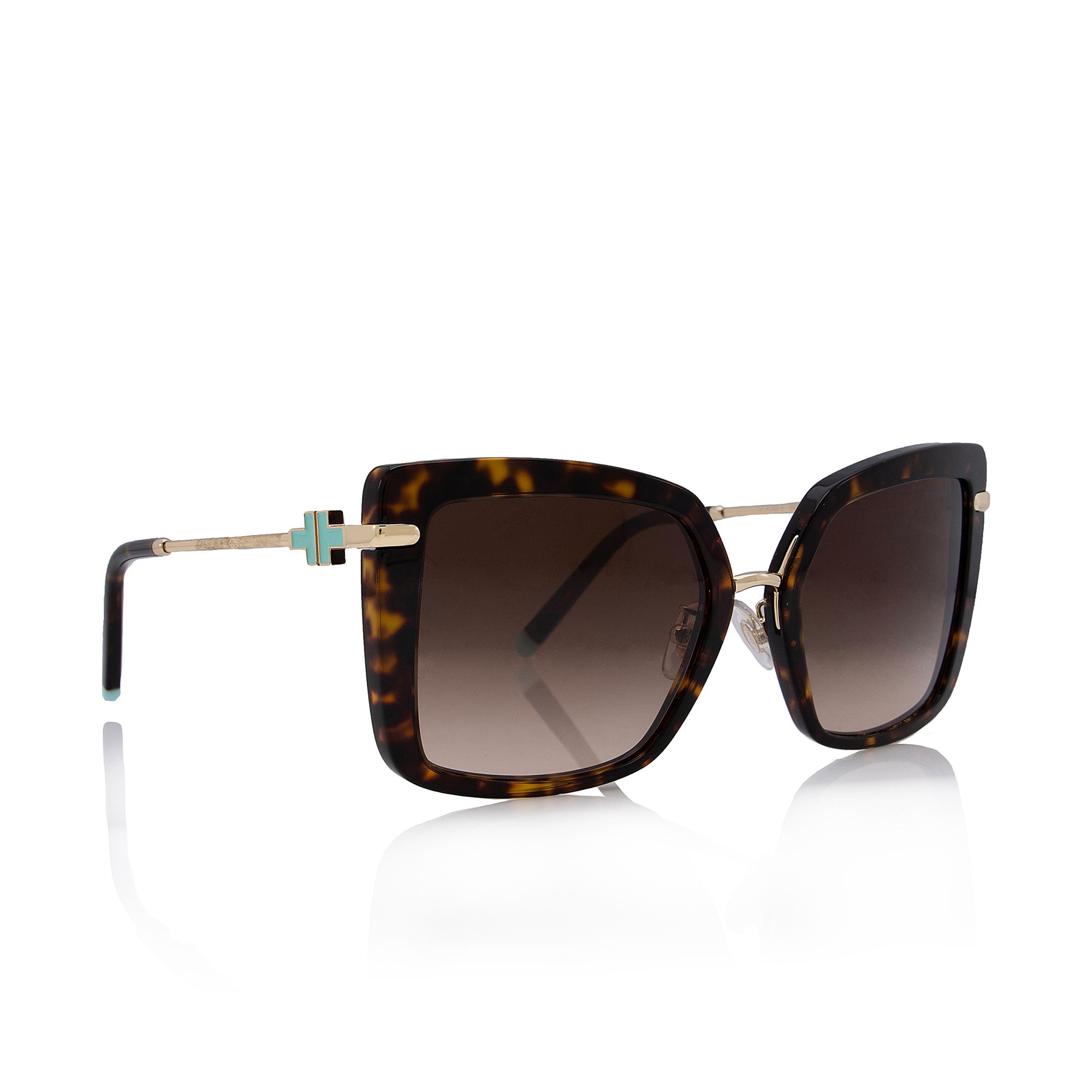 Tiffany & Co. Tiffany T Oversized Butterfly Sunglasses (SHF-8tVzCH)