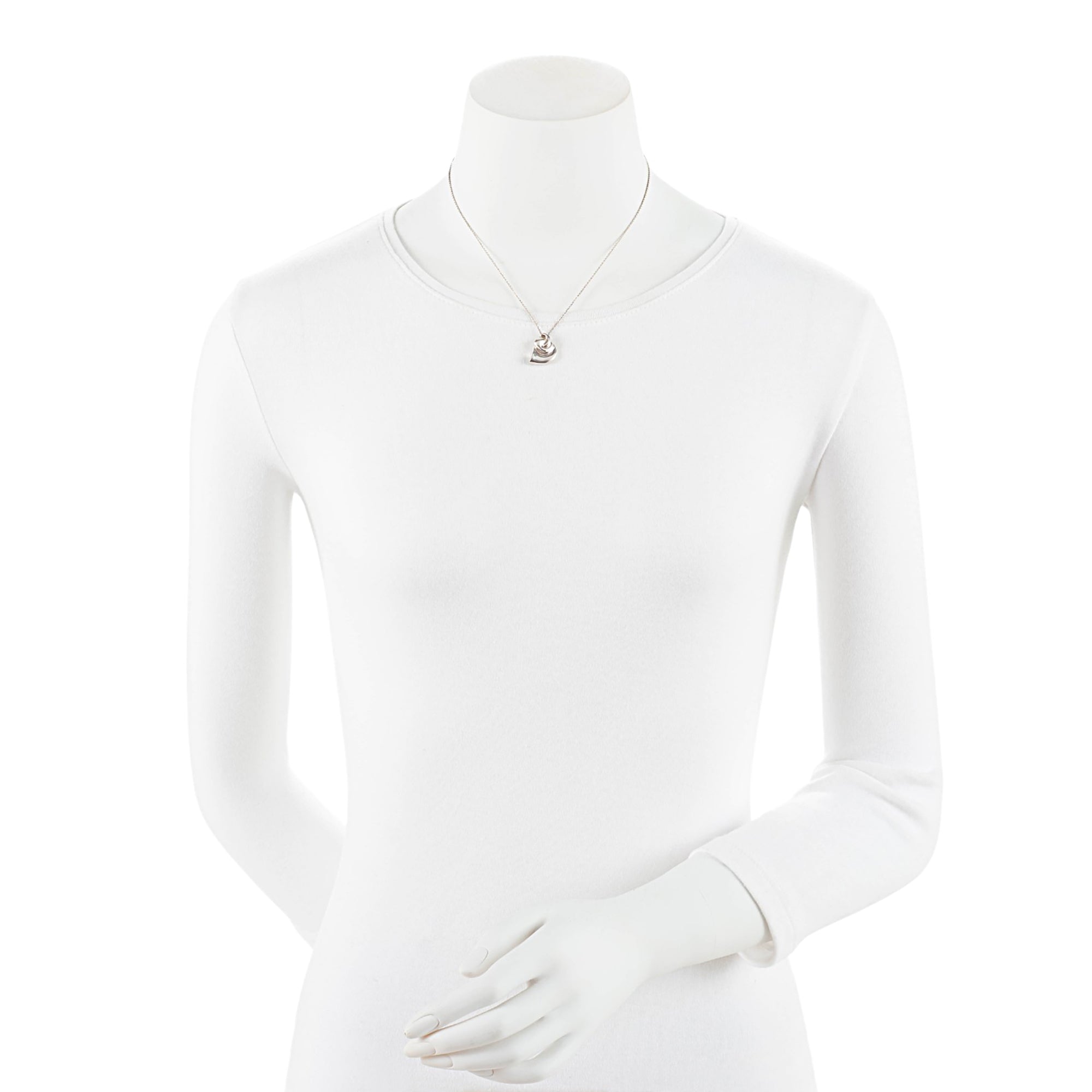 Tiffany & Co. Vintage Elsa Peretti Sterling Silver Horn Necklace