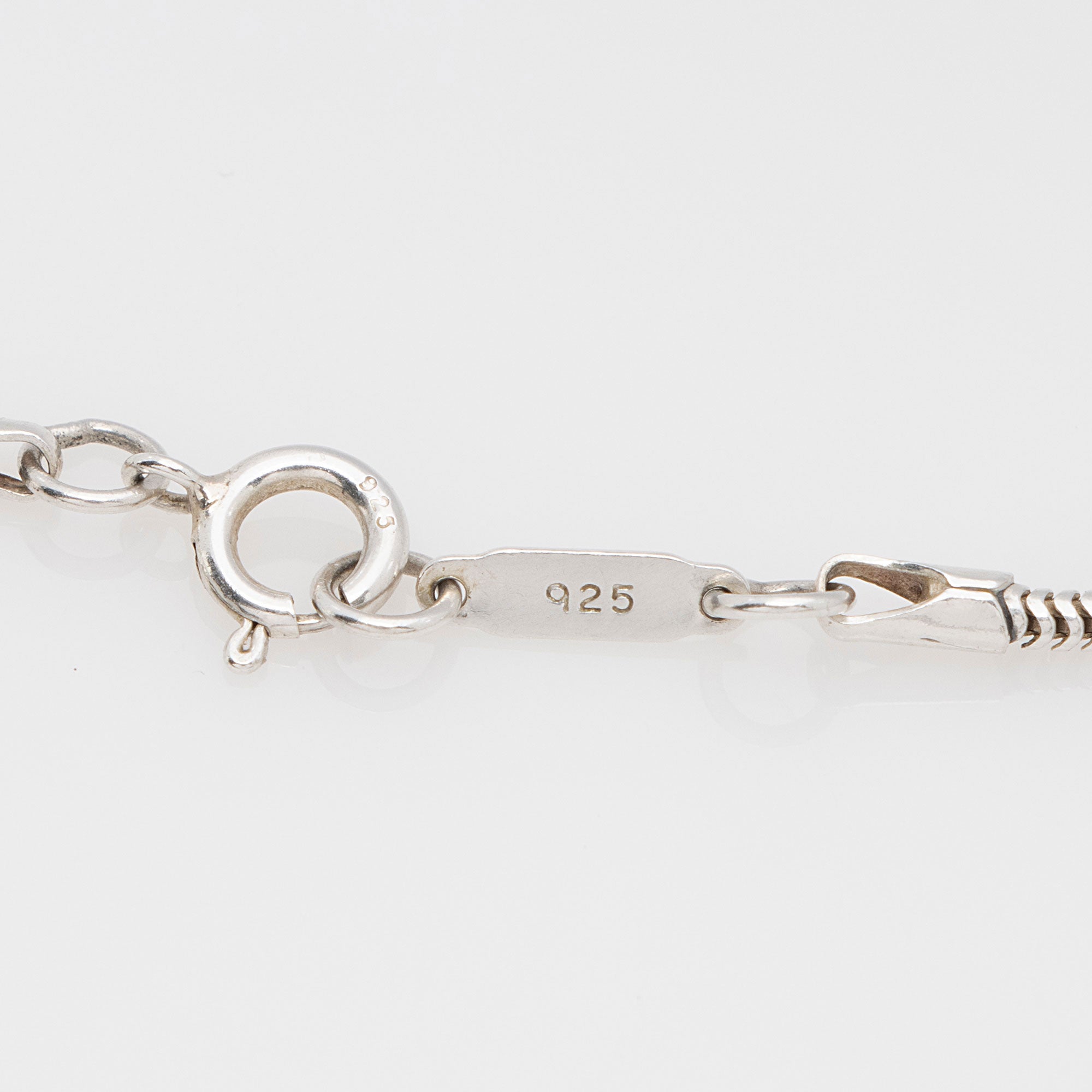 Tiffany & Co. Vintage Sterling Silver 1837 Bar Necklace (SHF-mWOUmI)