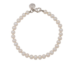 Tiffany Co. Ziegfeld Sterling Silver Pearl Bracelet SHF IZX4wF
