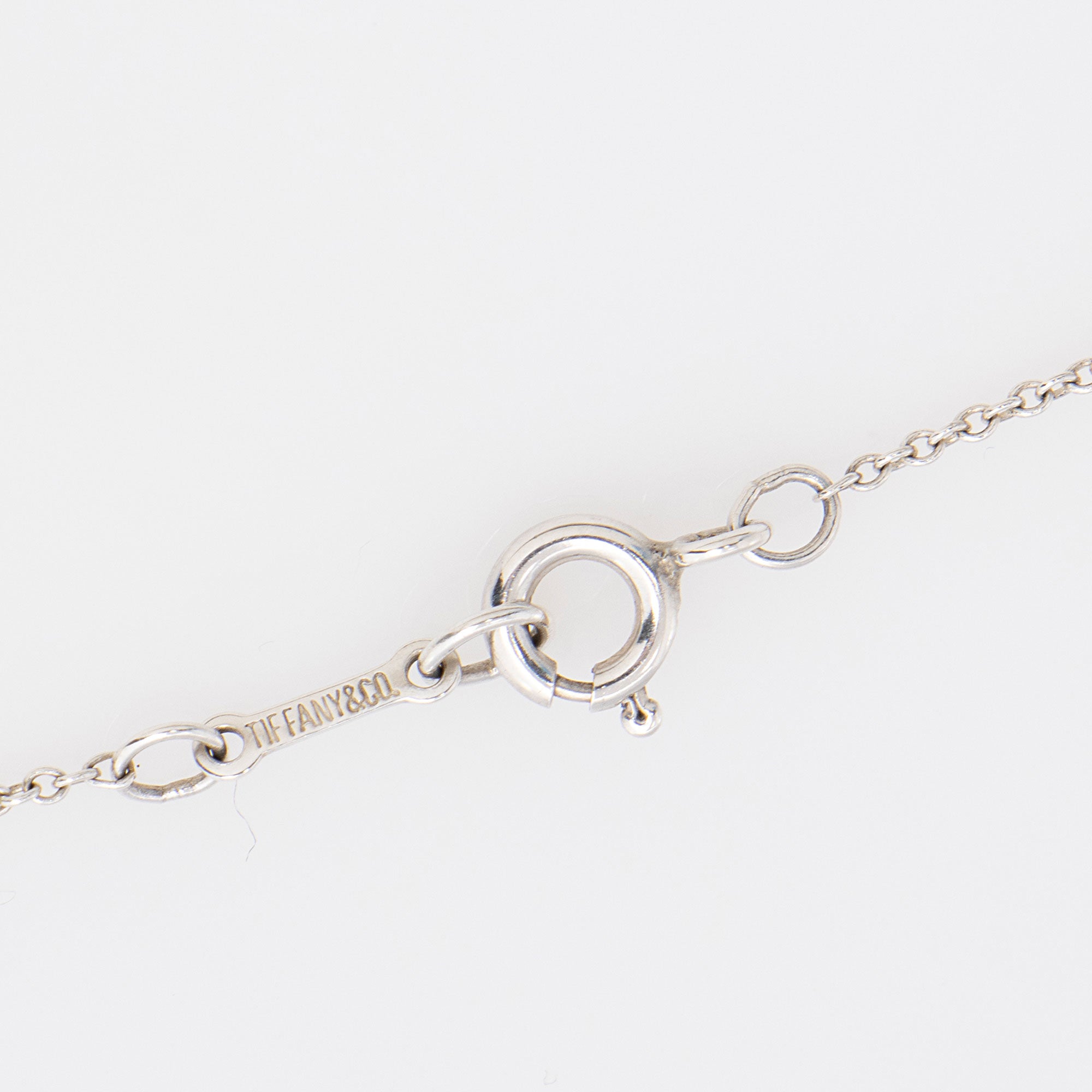 Tiffany & Co.Paloma Picasso Sterling Silver Graffiti X Necklace