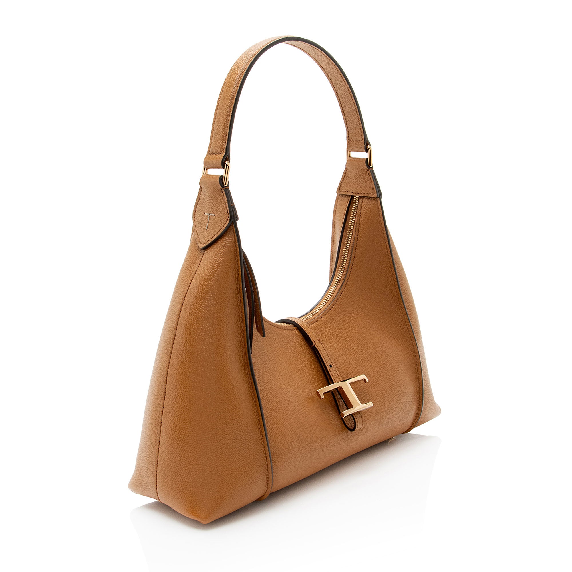 Tod's Leather Timeless T Small Hobo