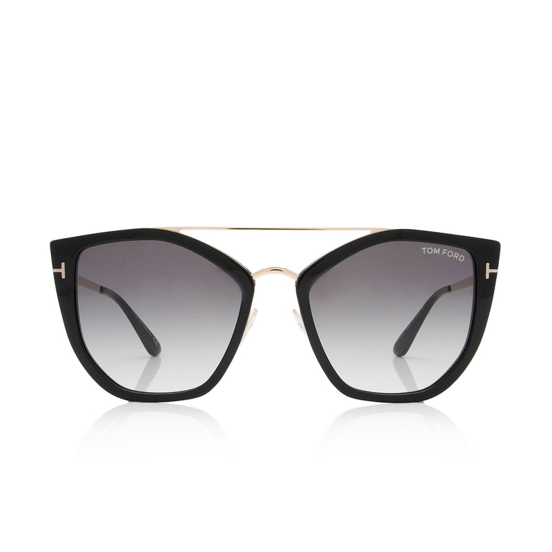 Tom Ford Dahlia Cat Eye Sunglasses (SHF-aBPG1t)