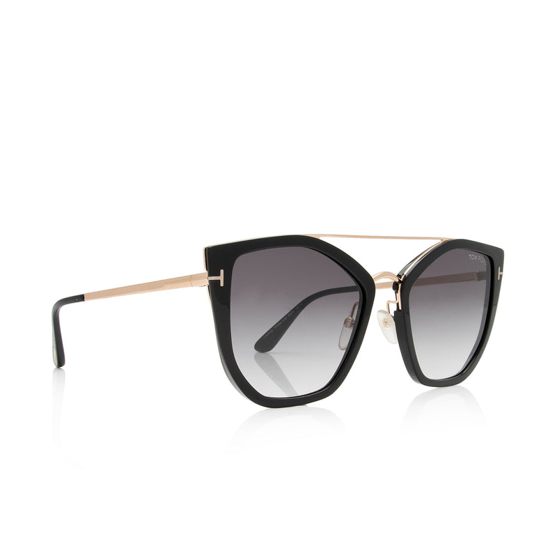 Tom Ford Dahlia Cat Eye Sunglasses (SHF-aBPG1t)