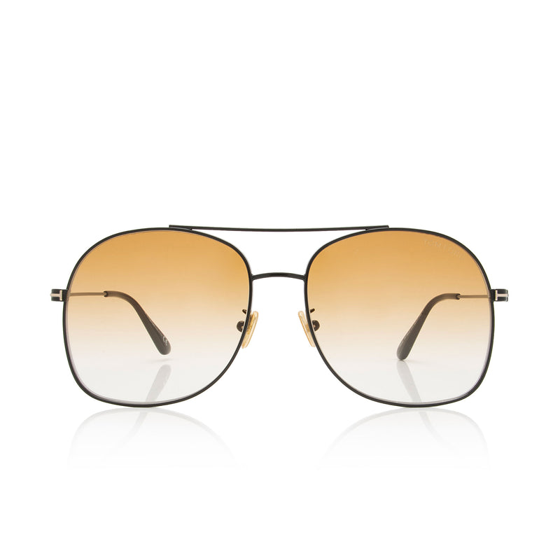 Tom Ford Delilah Aviator Sunglasses (SHF-oRzPDZ)