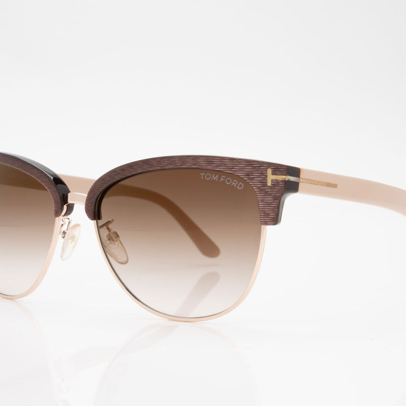 Tom Ford Fany Cat Eye Sunglasses (SHF-WSweVL)