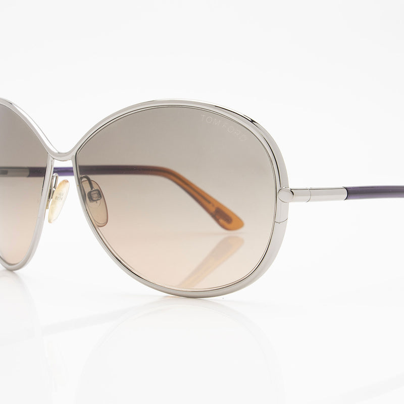 Tom Ford Iris Round Sunglasses (SHF-j53xSR)