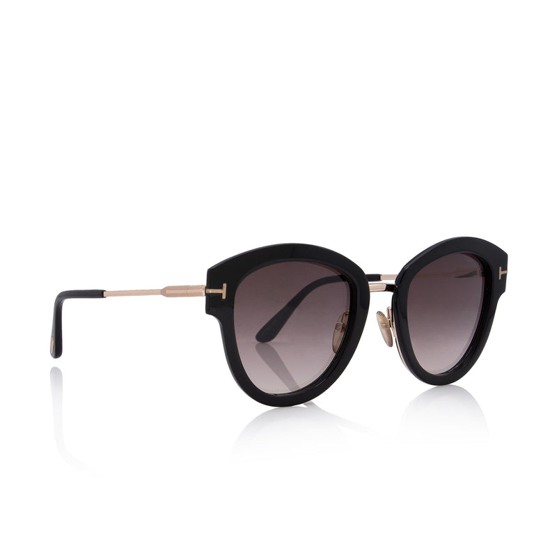Tom Ford Mia Cat Eye Sunglasses SHF qHH5NU LuxeDH