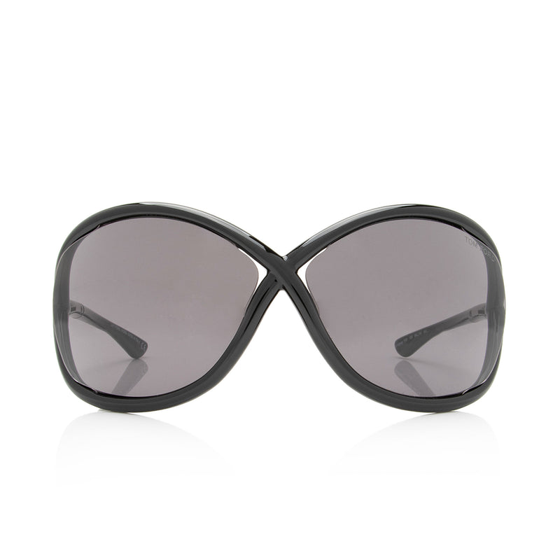 Landbrug Krydderi spyd Tom Ford Whitney Oversized Round Sunglasses (SHF-TuIJ7Q) – LuxeDH