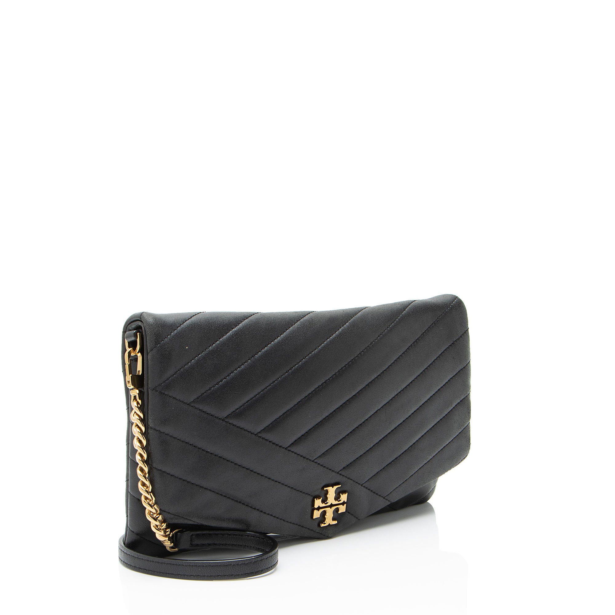 Tory Burch Chevron Leather Kira Clutch