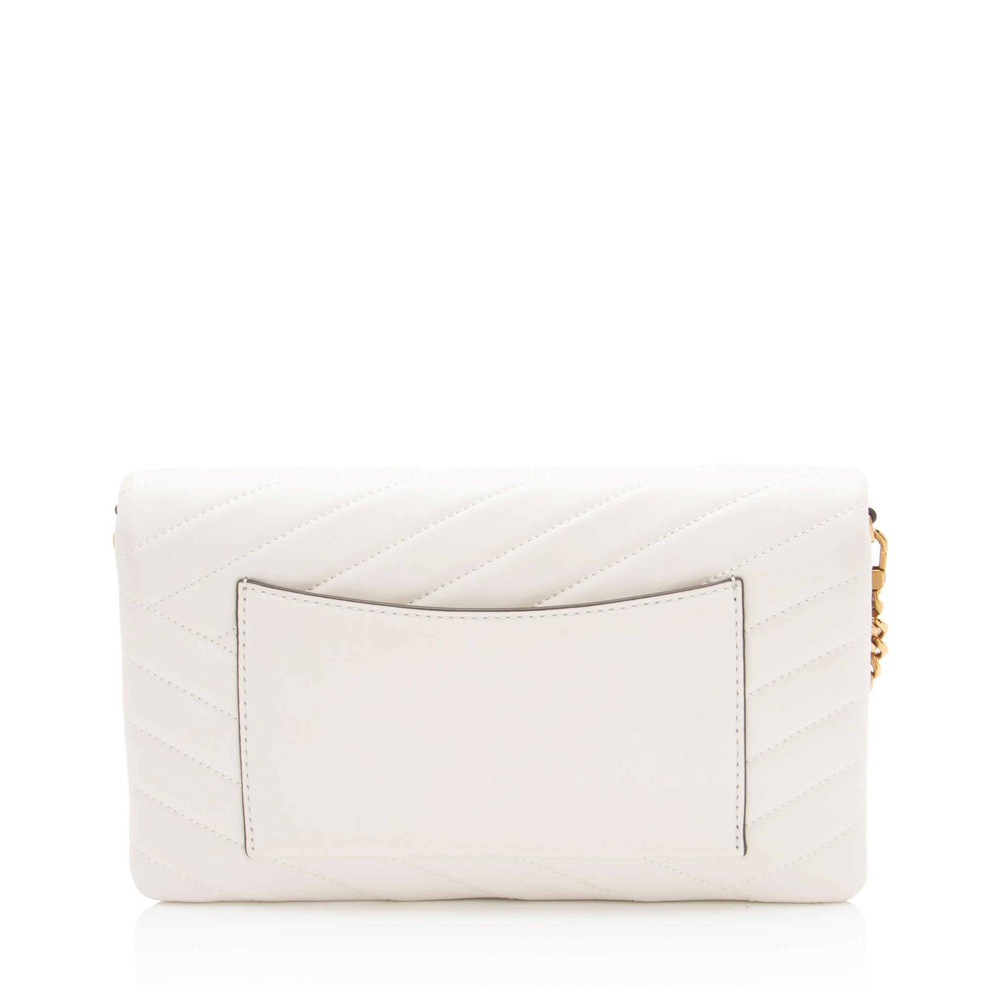 Tory Burch Chevron Leather Kira Clutch