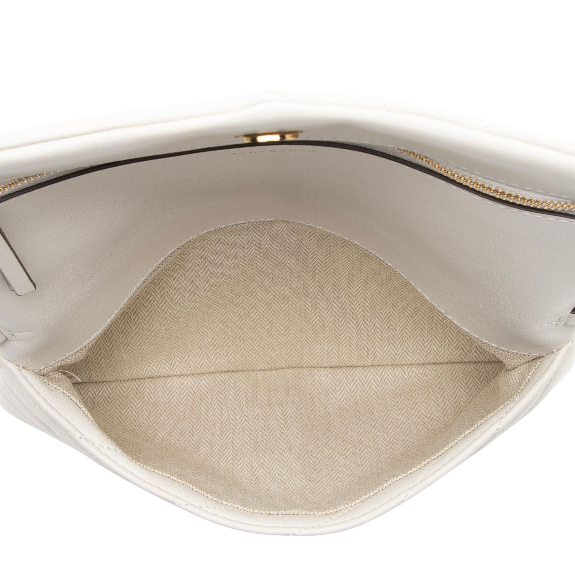 Tory Burch Chevron Leather Kira Clutch