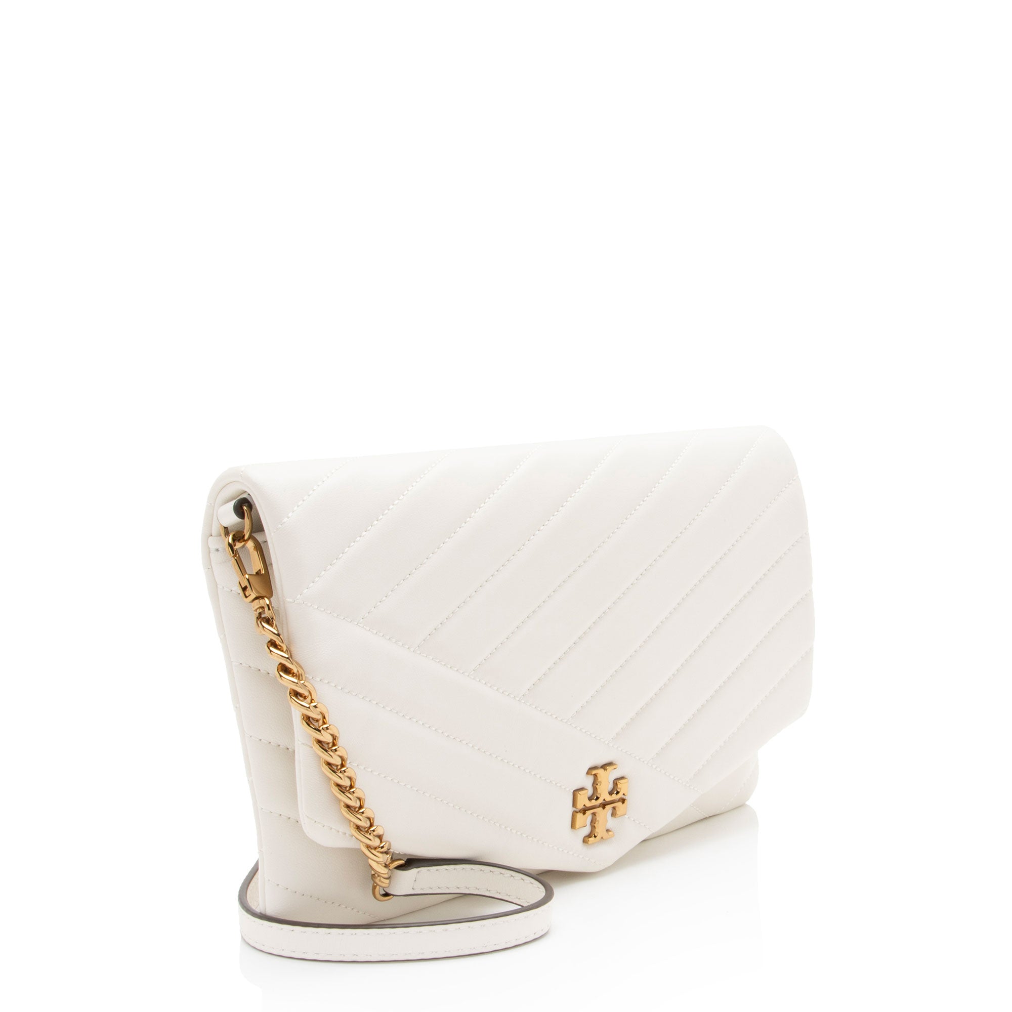 Tory Burch Chevron Leather Kira Clutch