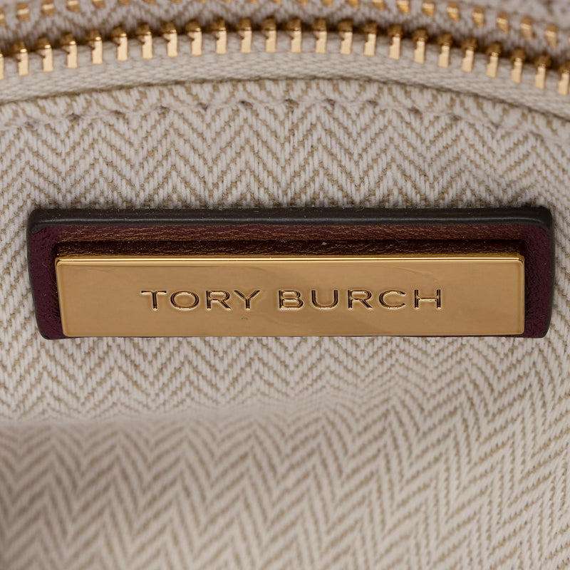 Tory Burch Chevron Leather Kira Large Shoulder Bag (SHF-h13Ost)