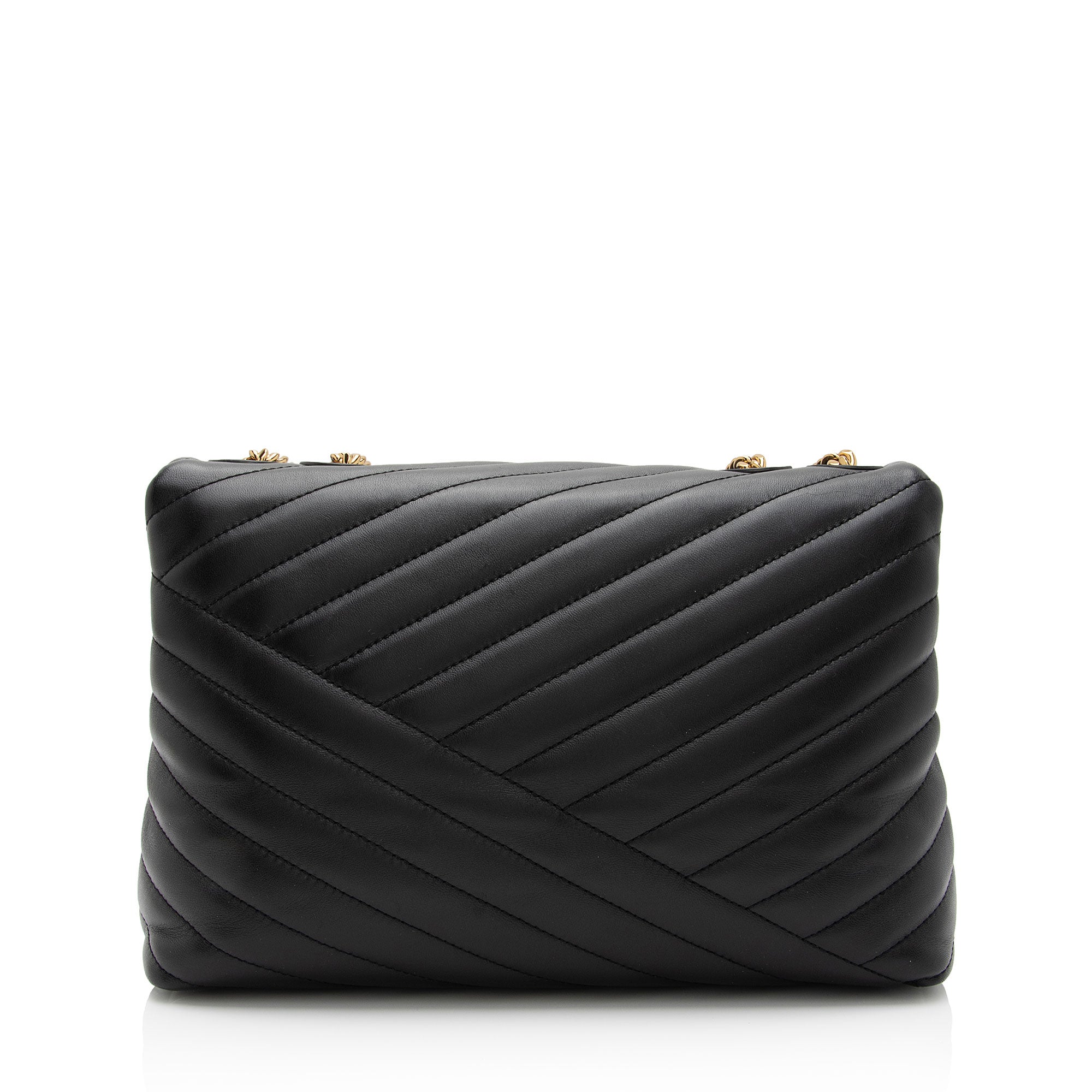 Tory Burch Chevron Leather Kira Large Shoulder Bag (SHF-RxFjYG)