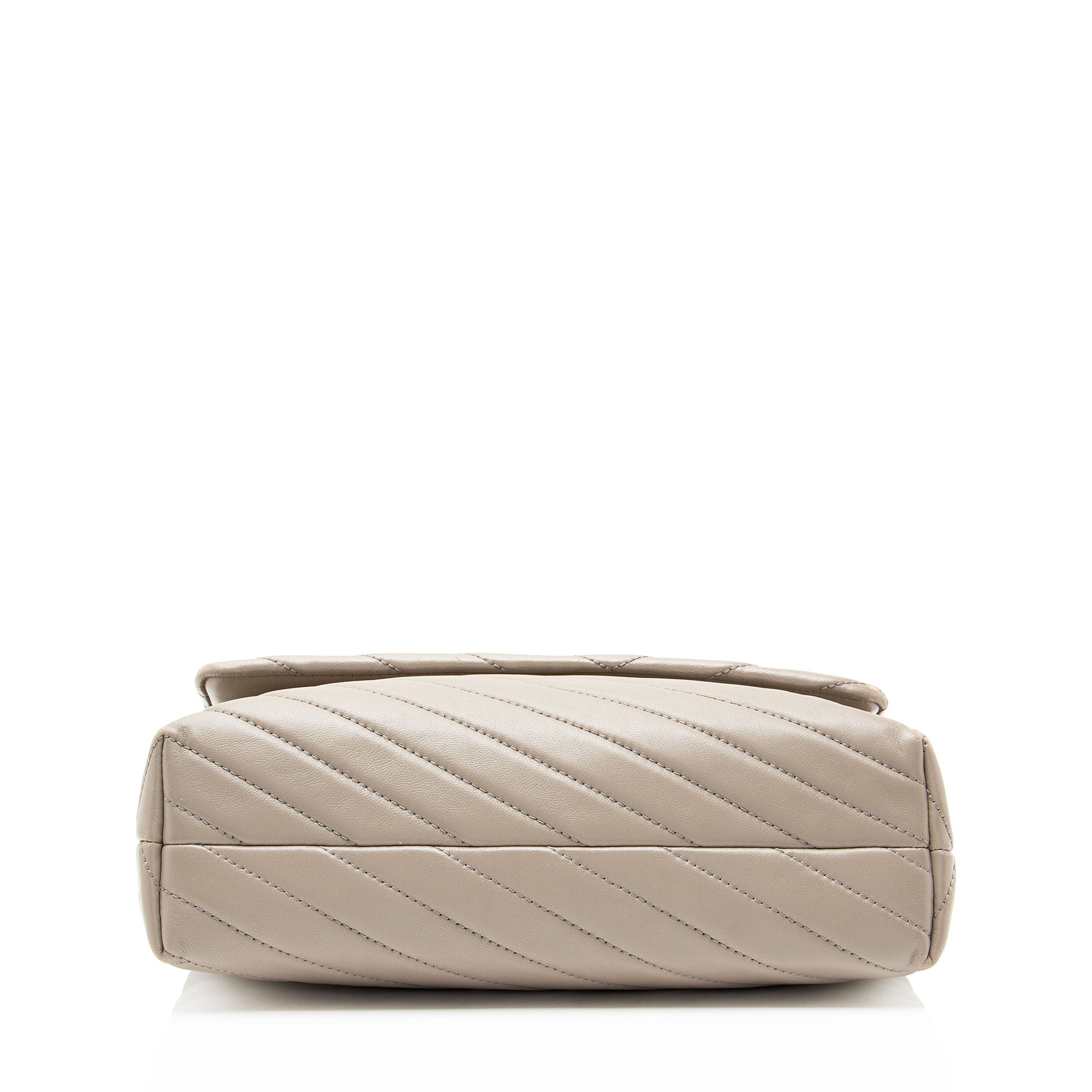 Tory Burch Chevron Leather Kira Large Shoulder Bag