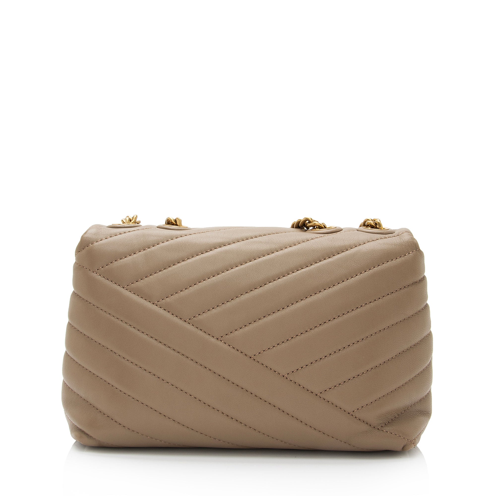 Tory Burch Chevron Leather Kira Small Convertible Shoulder Bag (SHF-Q5kjWG)