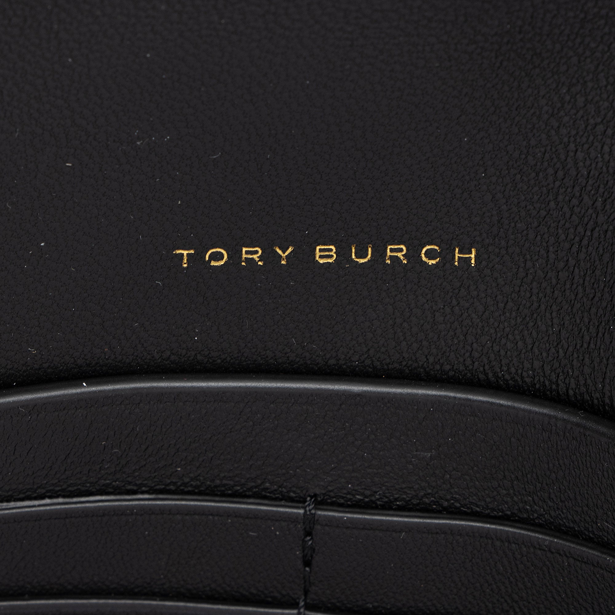 Tory Burch Chevron Leather Kira Wallet on Chain