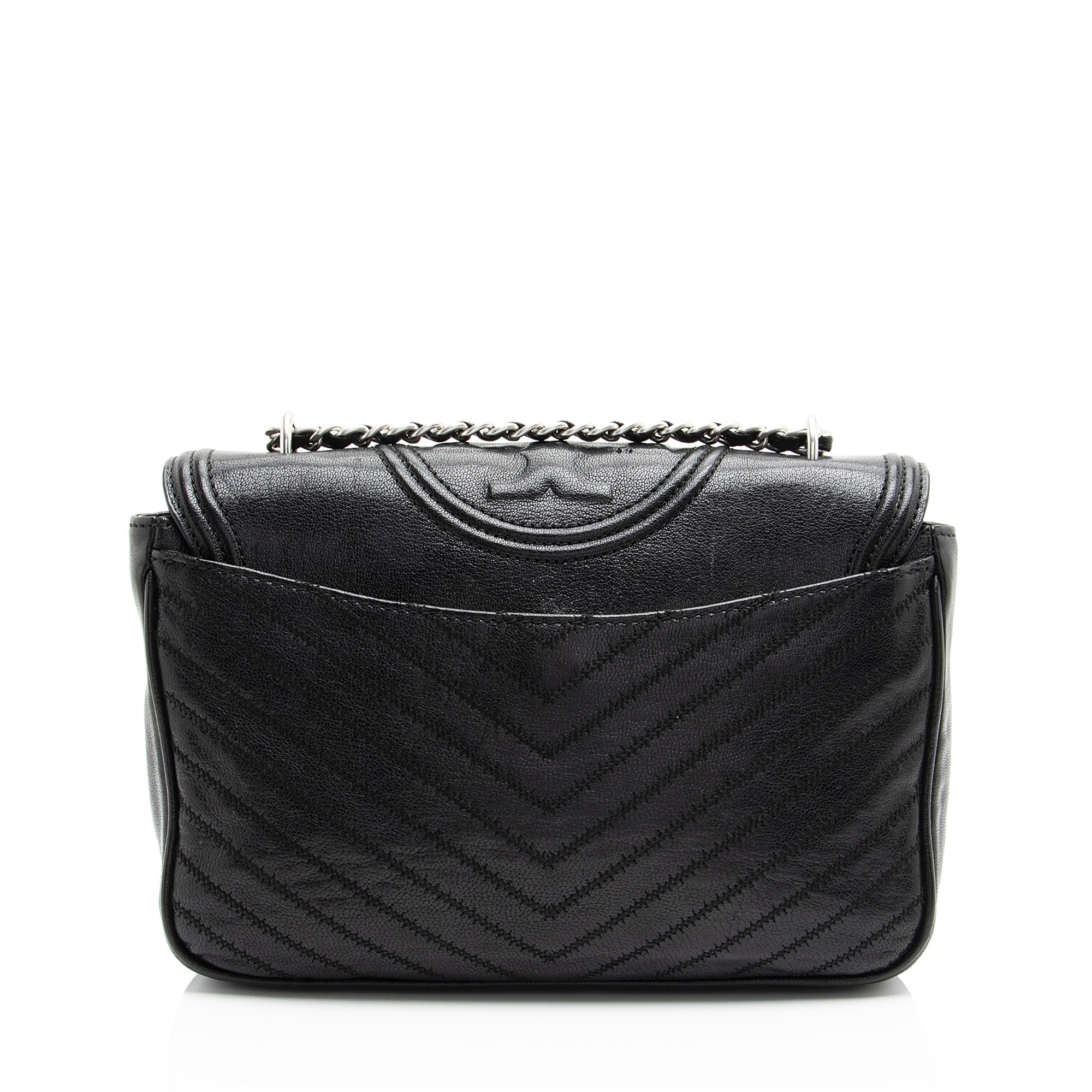 Tory Burch Leather Fleming Shoulder Bag