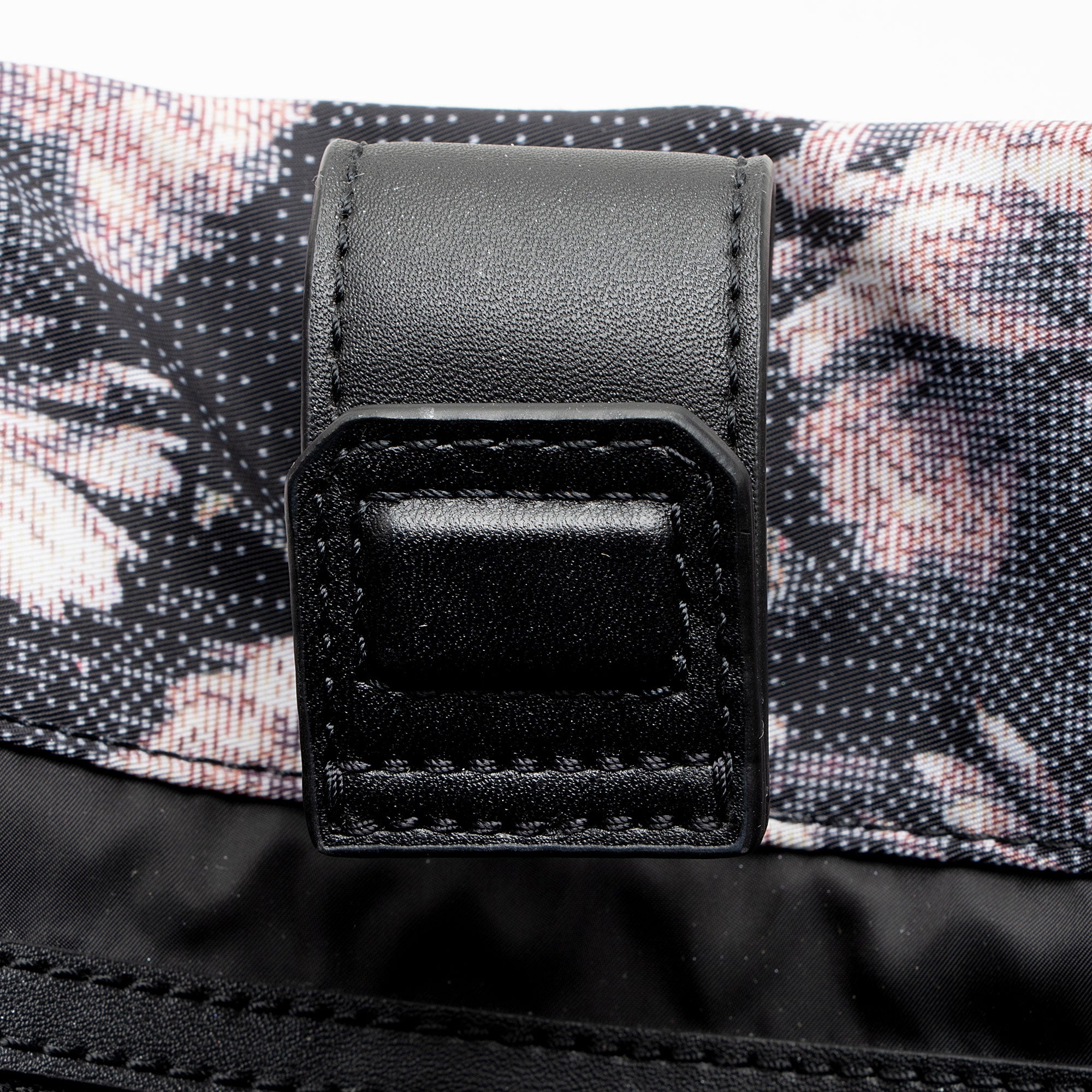 Tory Burch Floral Nylon Leather Ella Tote