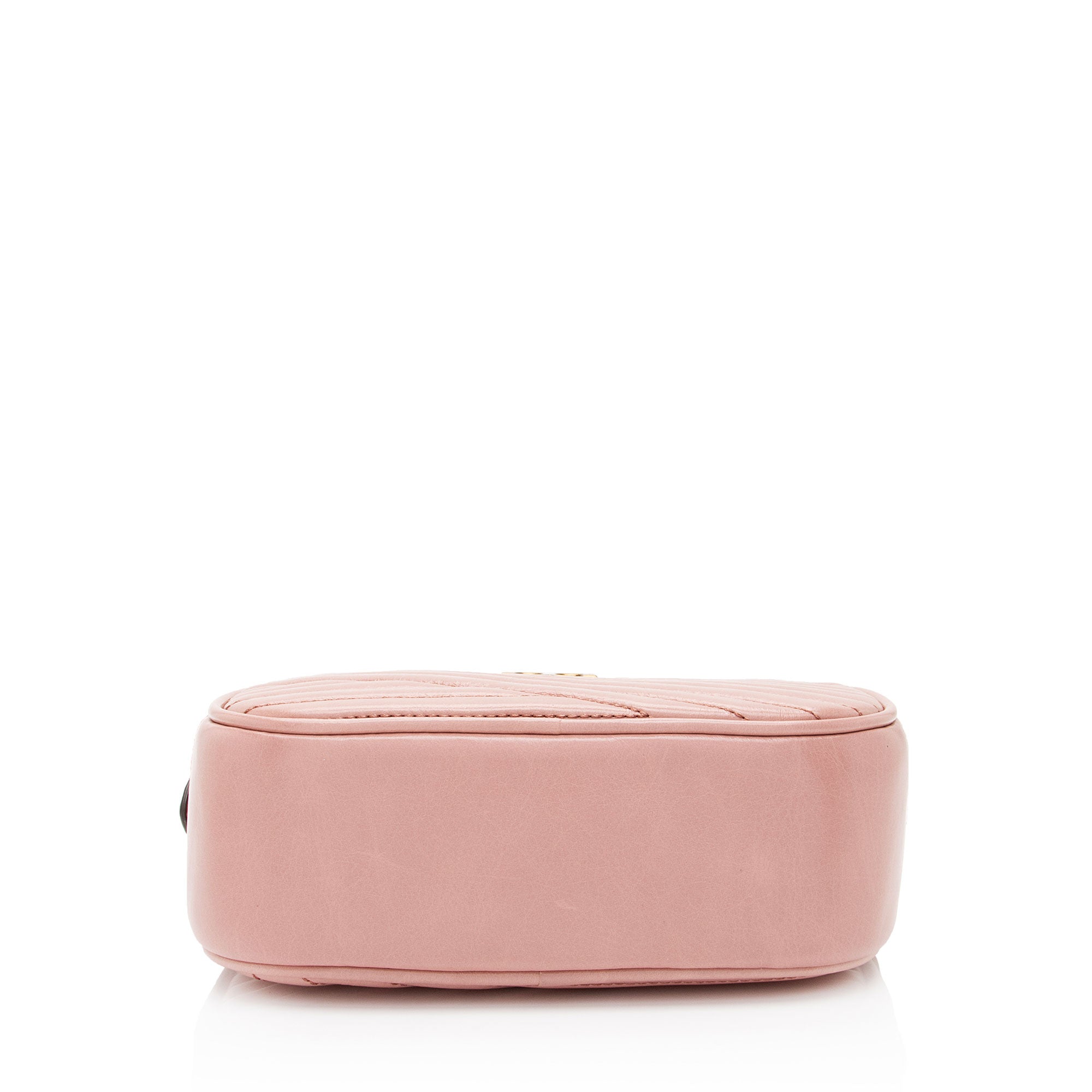 Tory Burch Glazed Chevron Leather Kira Small Camera Bag (SHF-wMBCVb)