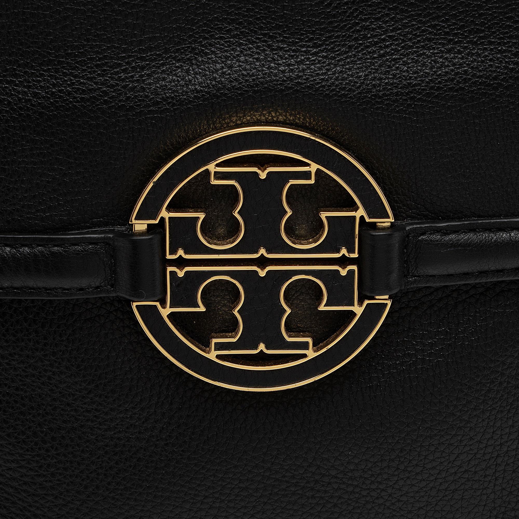 Tory Burch Leather Amanda Classic Hobo (SHF-0gIkRn)