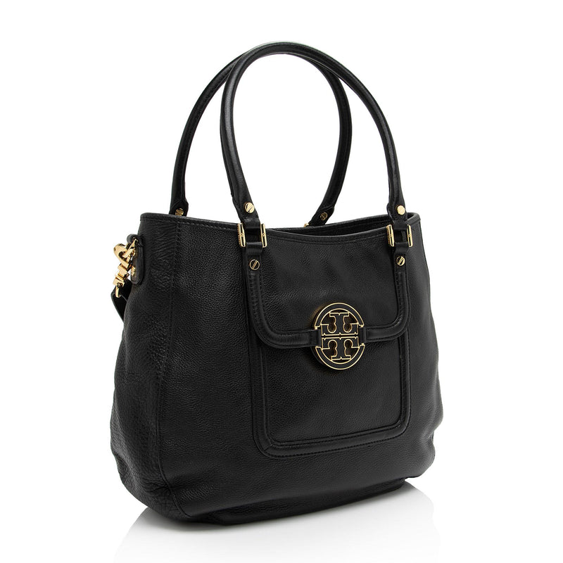 Tory Burch Leather Amanda Classic Hobo (SHF-0gIkRn)