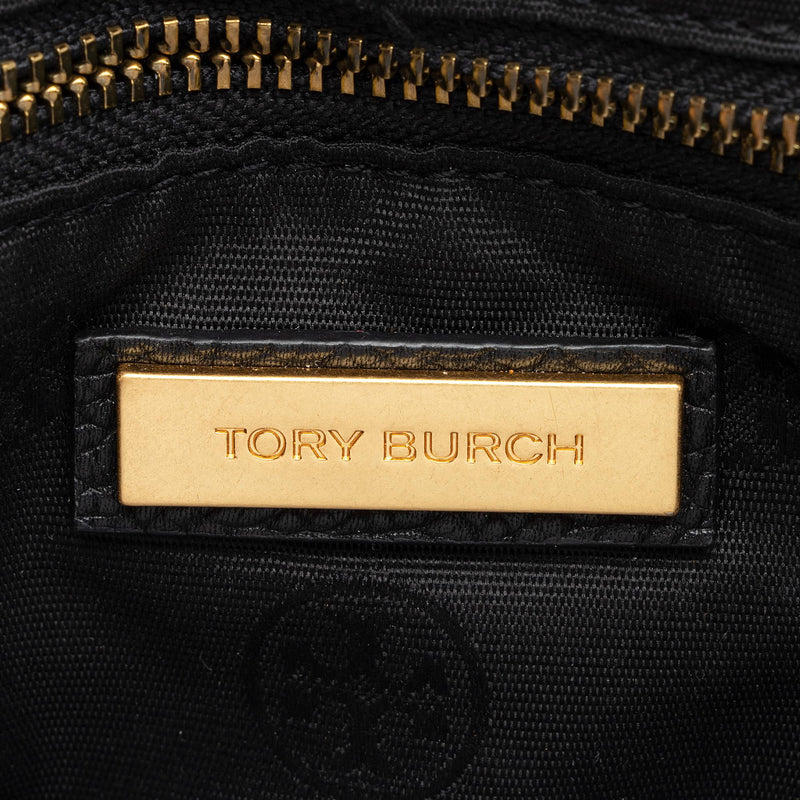 Tory Burch Leather Britten Combo Crossbody Bag (SHF-YwhgNv)