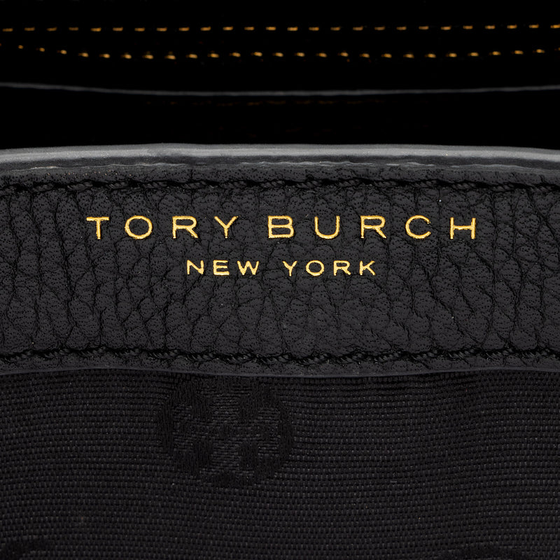 Tory Burch Leather Britten Medium Shoulder Bag (SHF-t4zj0a)