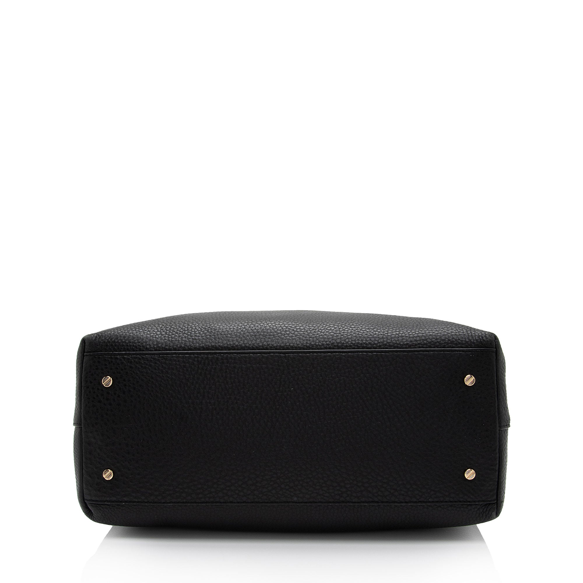 Tory Burch Leather Britten Small Slouchy Tote (SHF-haTJom)