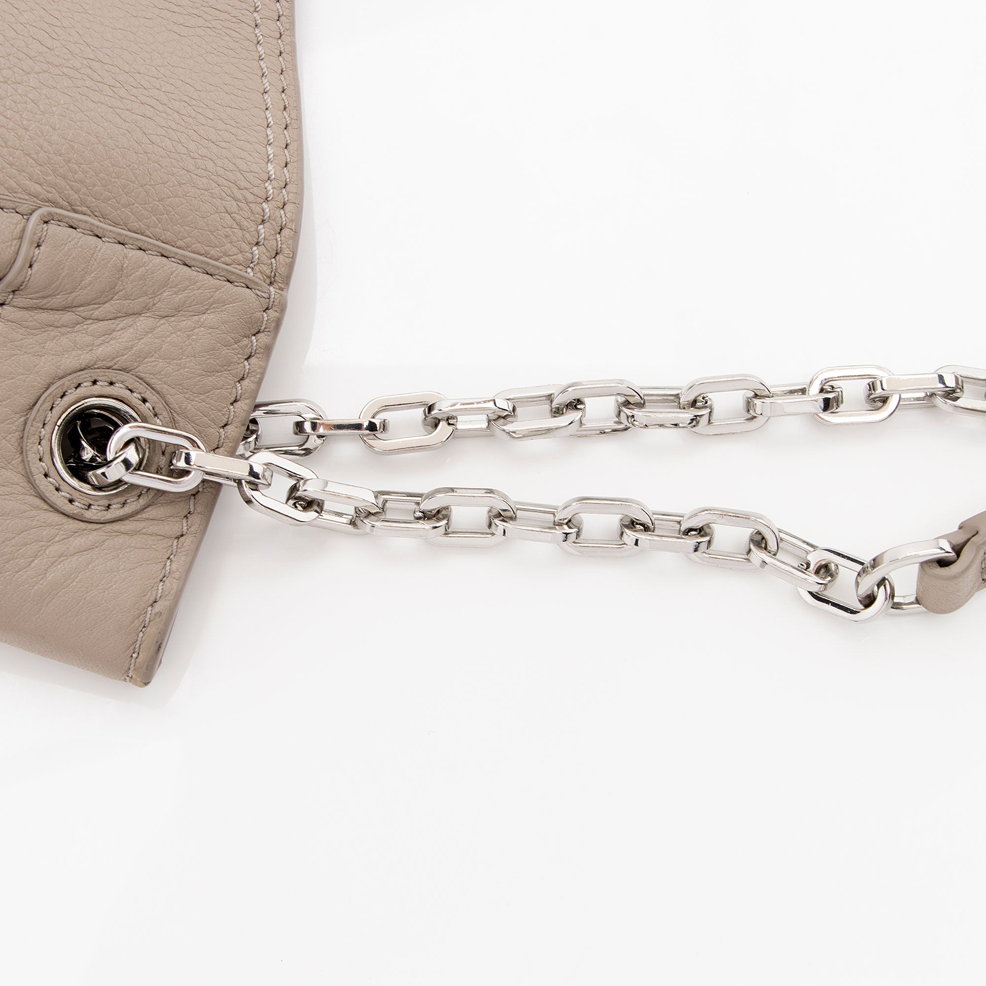 Tory Burch Leather Britten Small Slouchy Tote (SHF-3MLIBU)