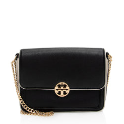 Tory burch chelsea flap shoulder outlet bag