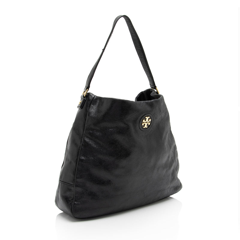 Tory Burch Leather City Hobo (SHF-9bvtKm)