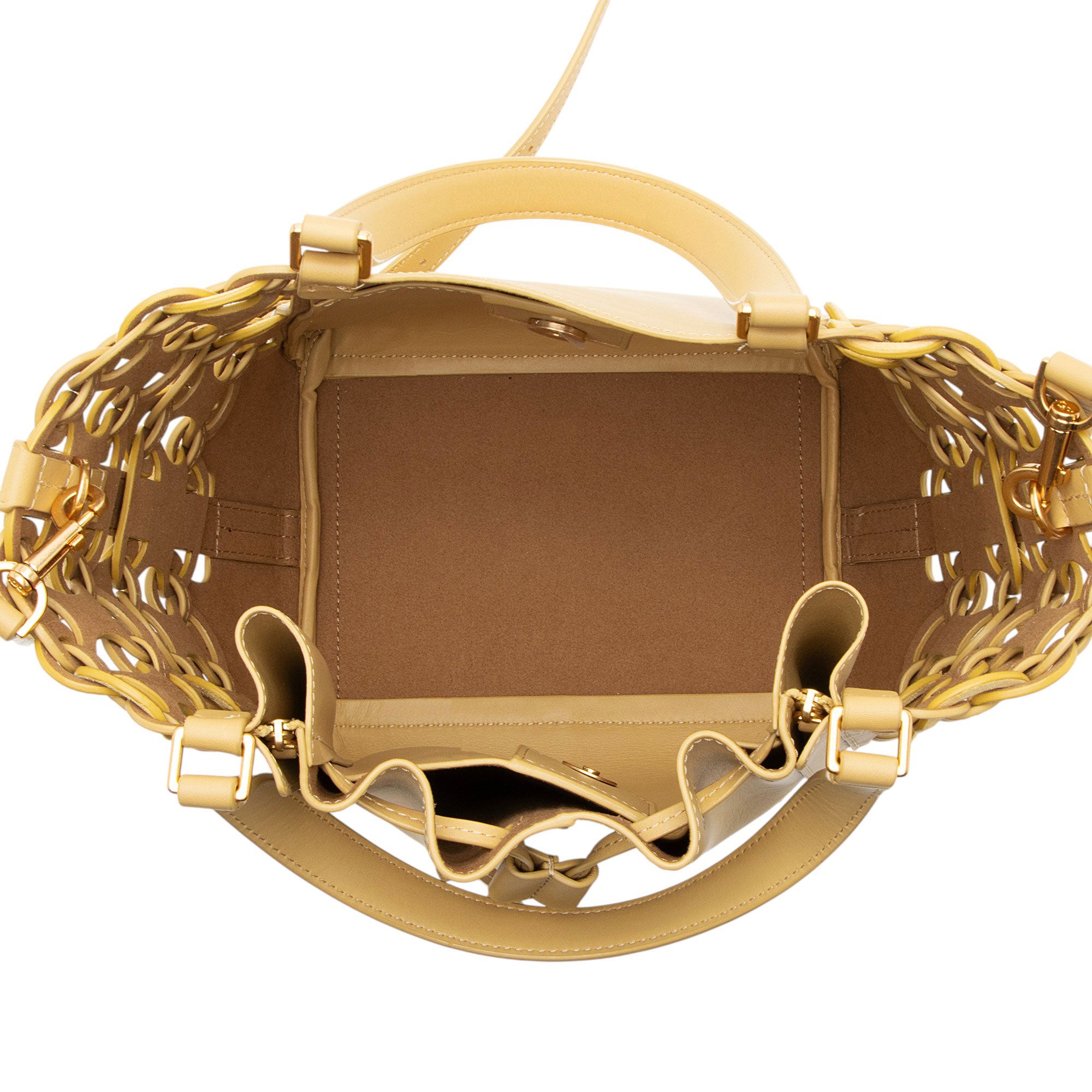 Tory Burch Leather Die Cut McGraw Dragonfly Satchel