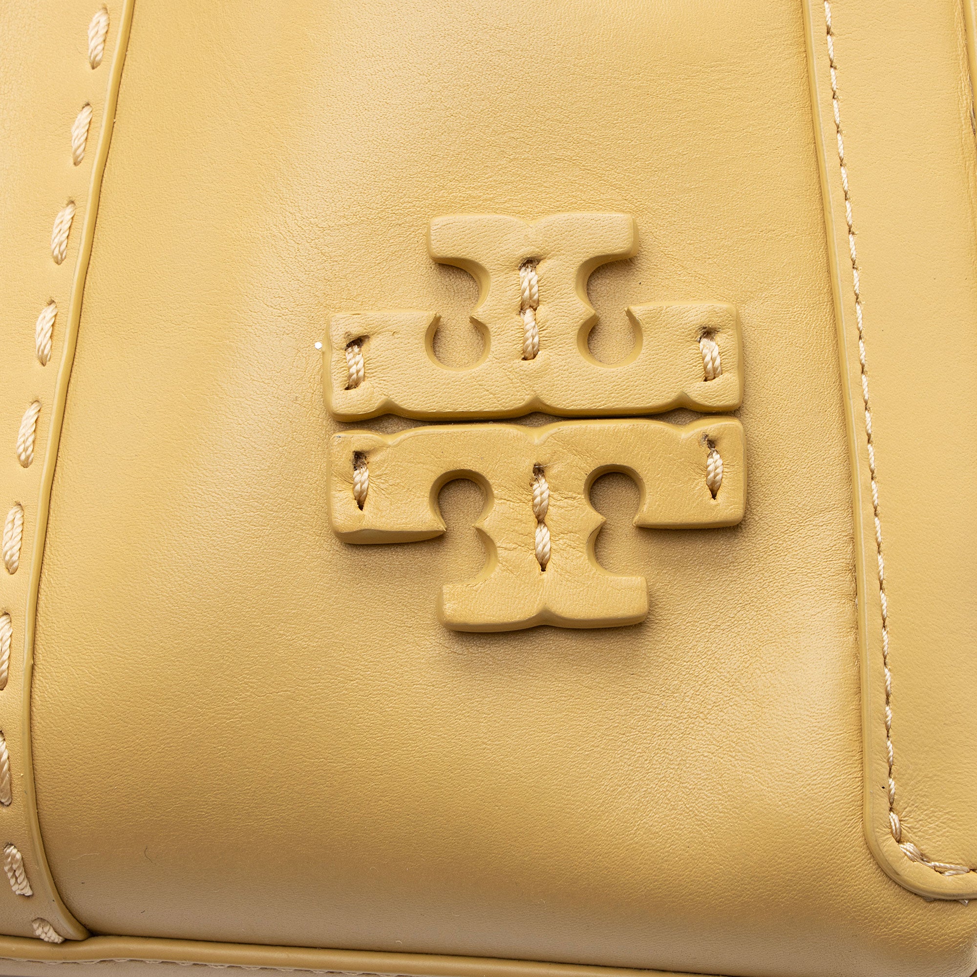 Tory Burch Leather Die Cut McGraw Dragonfly Satchel