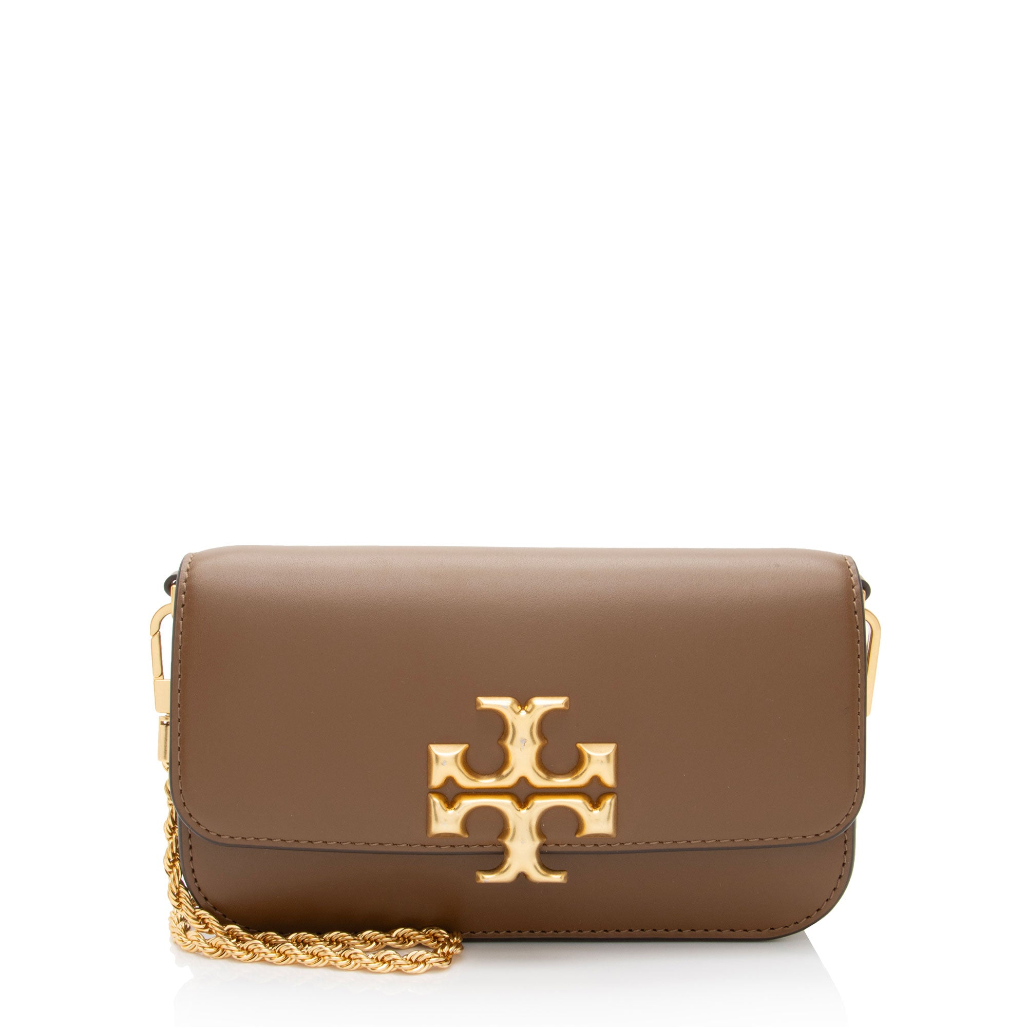 Tory Burch Leather Eleanor Phone Crossbody (SHF-dWdEqq)