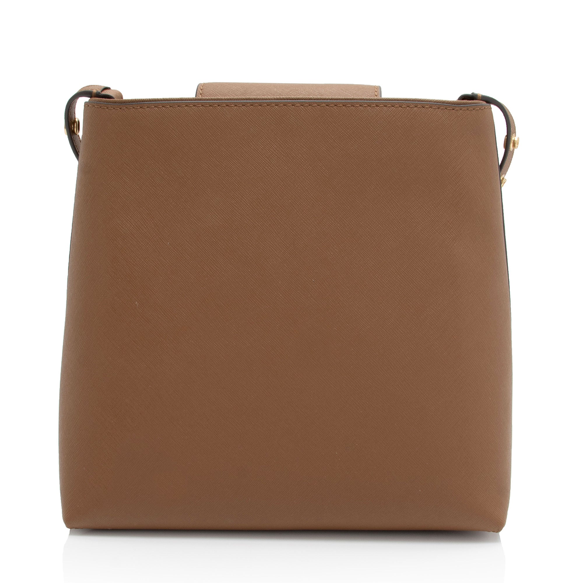 Tory Burch Leather Emerson Bucket Bag (SHF-QinDlT)