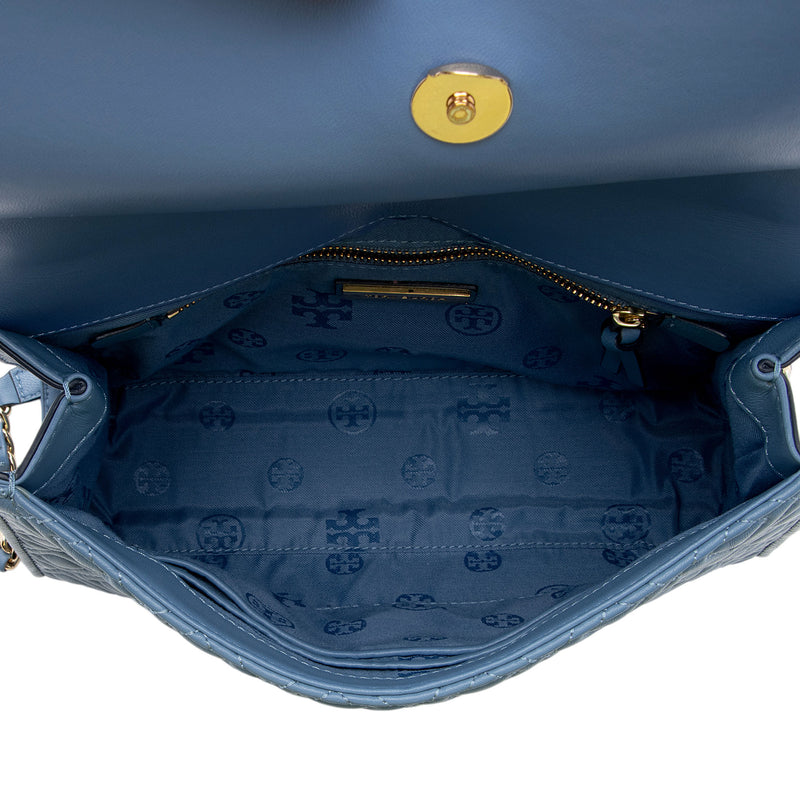 Tory Burch Leather Fleming Convertible Shoulder Bag (SHF-4GBeI2)