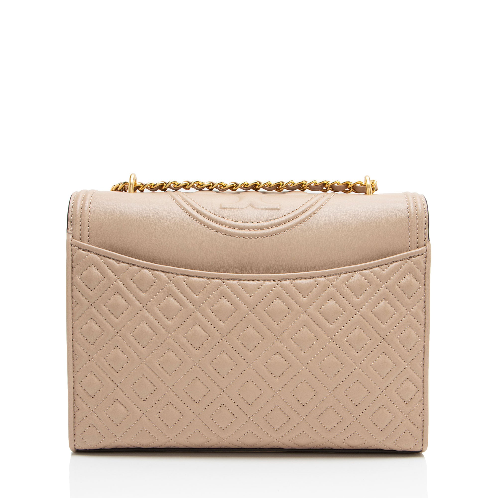 Tory Burch Leather Fleming Shoulder Bag