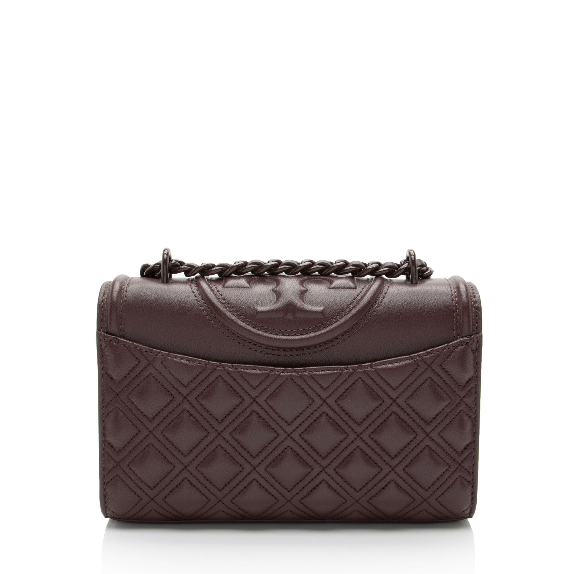 Tory Burch Leather Fleming Small Shoulder Bag