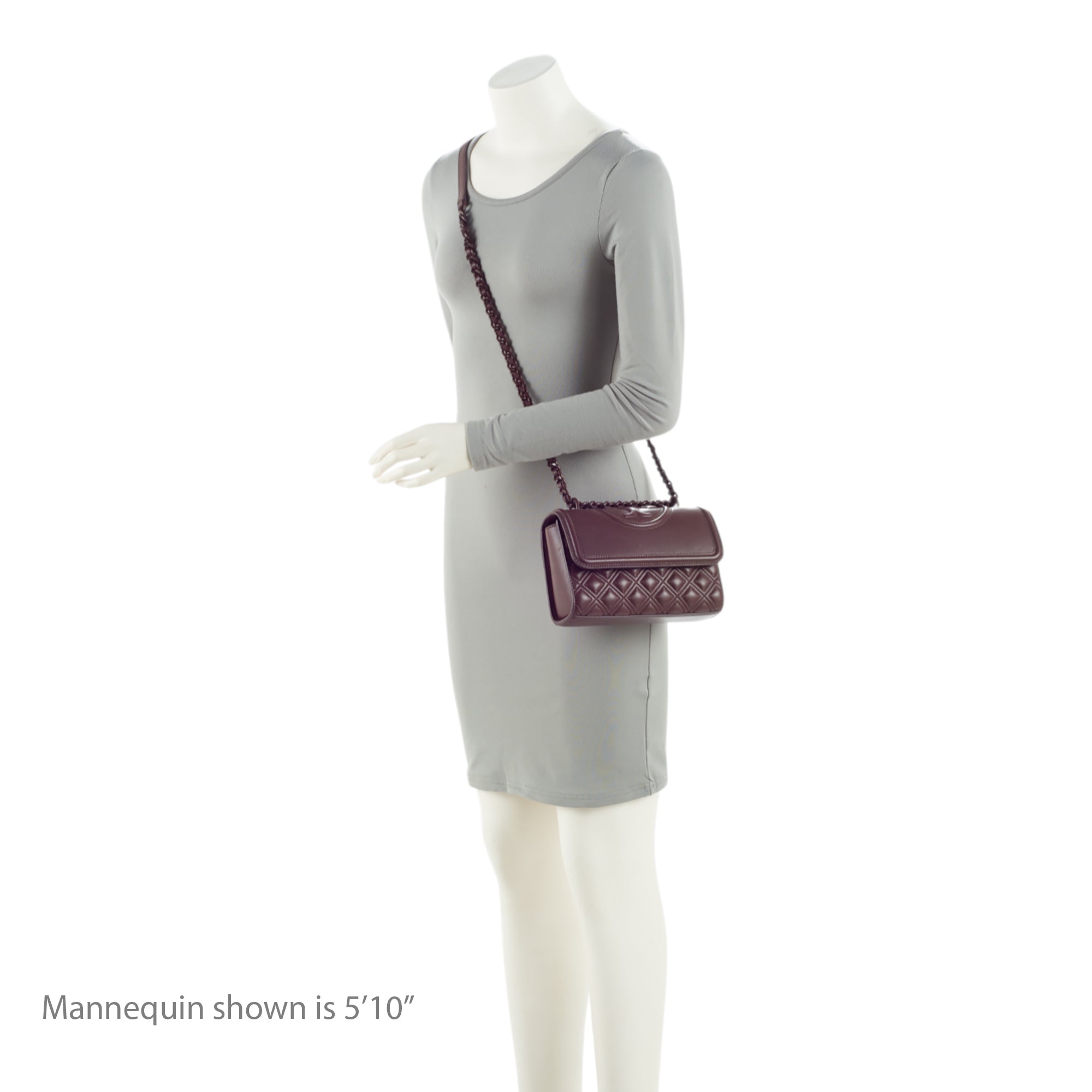 Tory Burch Leather Fleming Small Shoulder Bag