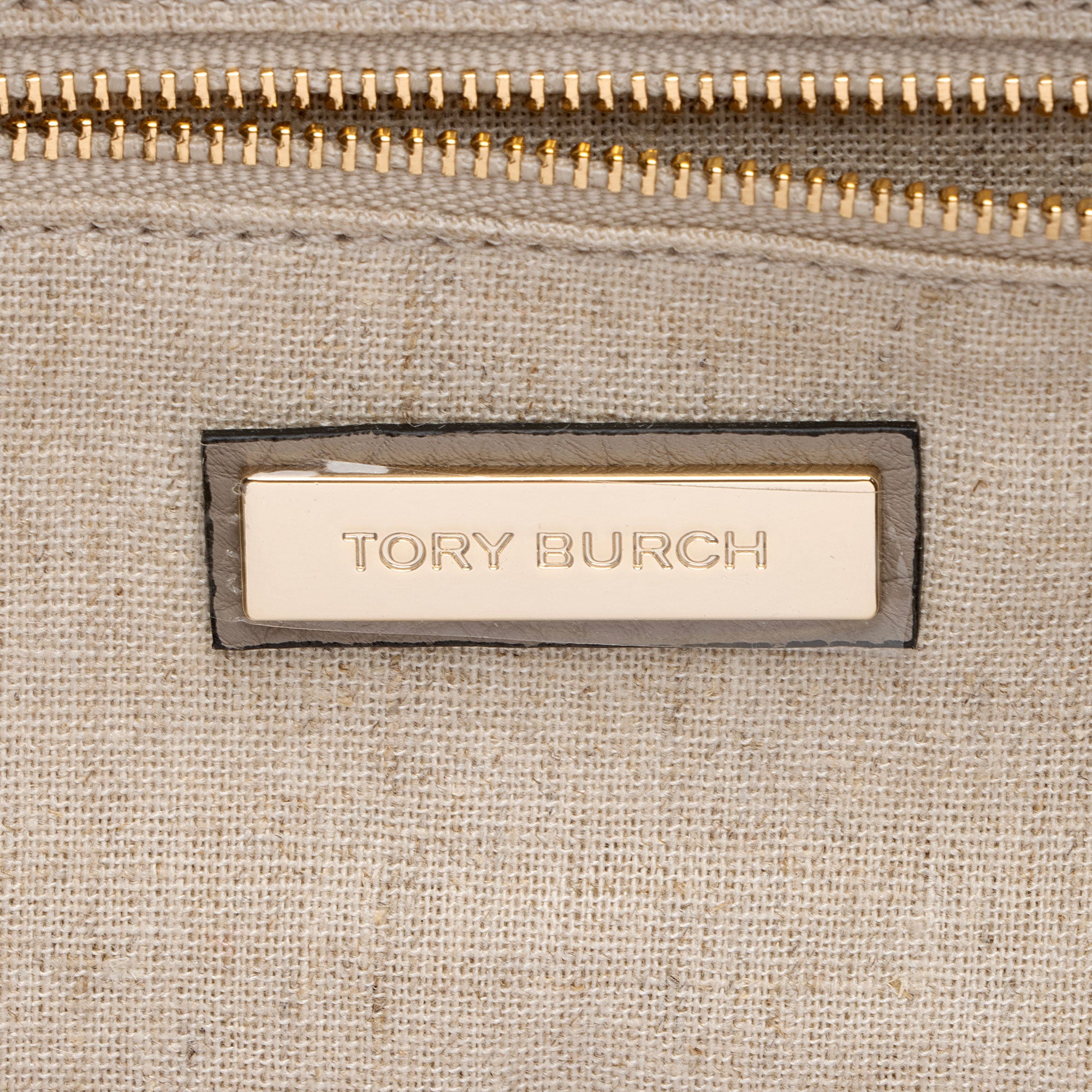 Tory Burch Leather Half Moon Medium Satchel (SHF-mbIQk0)