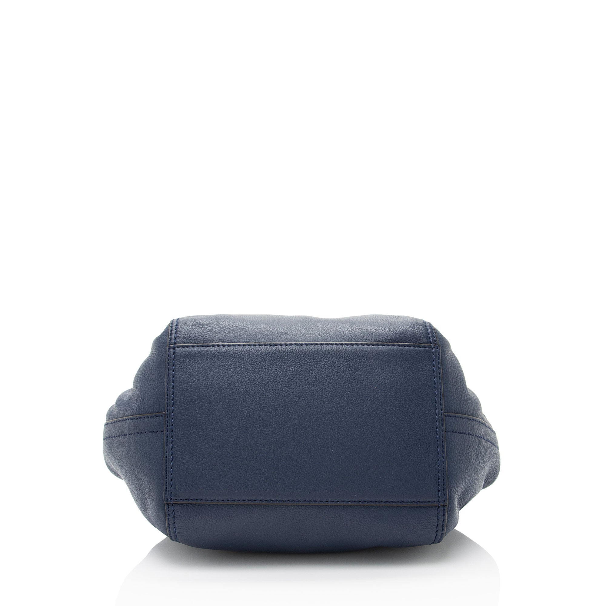 Tory Burch Leather Half Moon Small Satchel