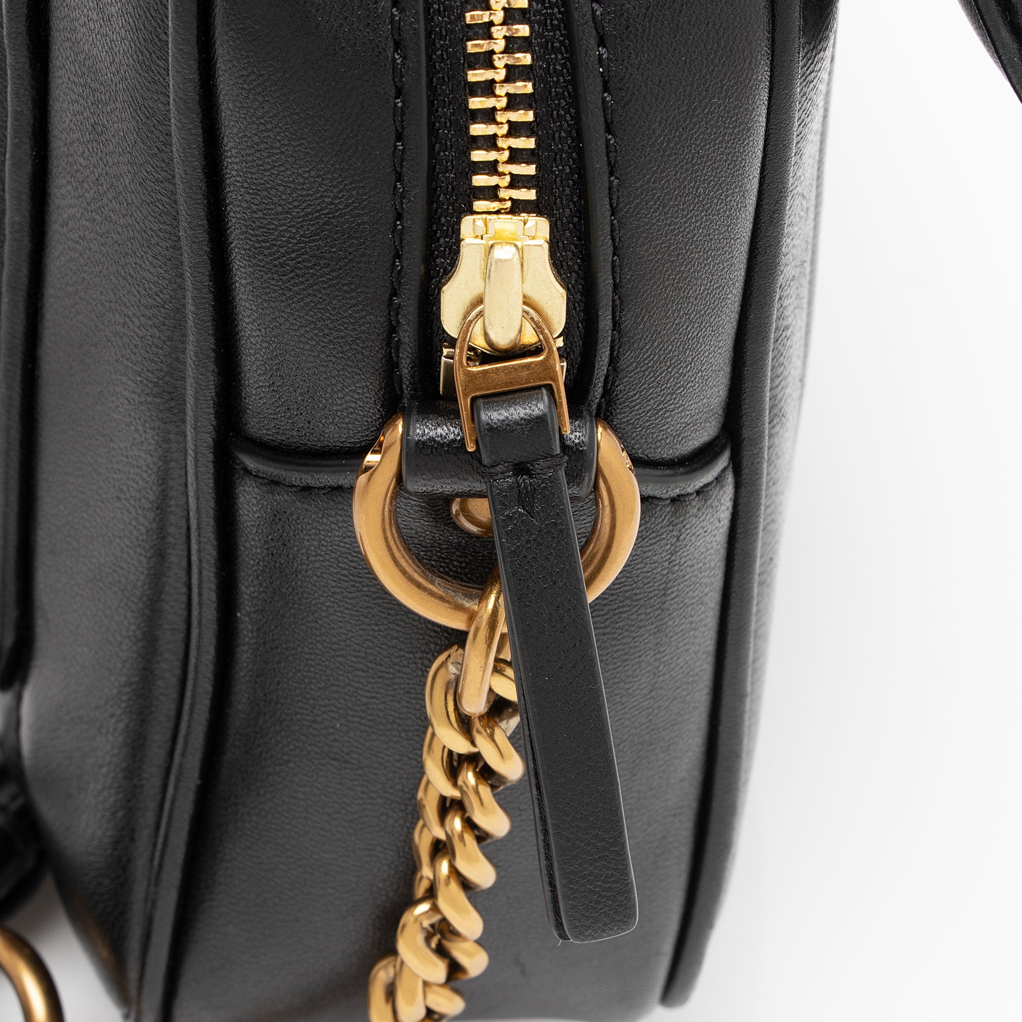 Tory Burch Leather Kira Camera Shoulder Bag (SHF-OUAxAi)