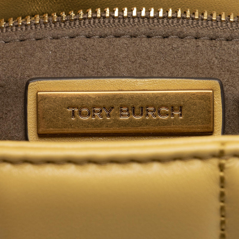 Tory Burch Leather Kira Medium Top Handle Satchel (SHF-23793)