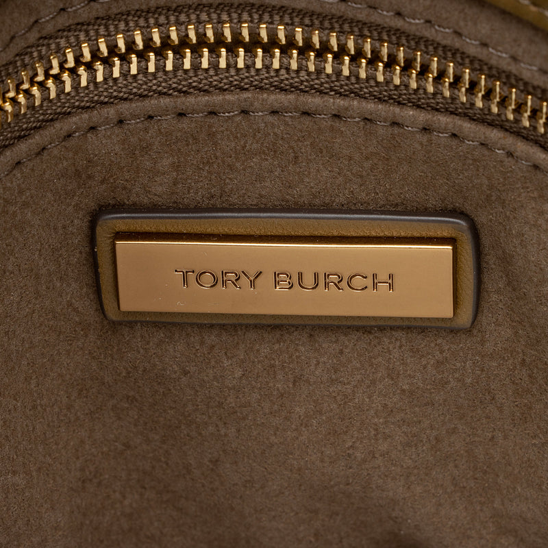 Tory Burch Leather Kira Medium Top Handle Satchel (SHF-duNyny)