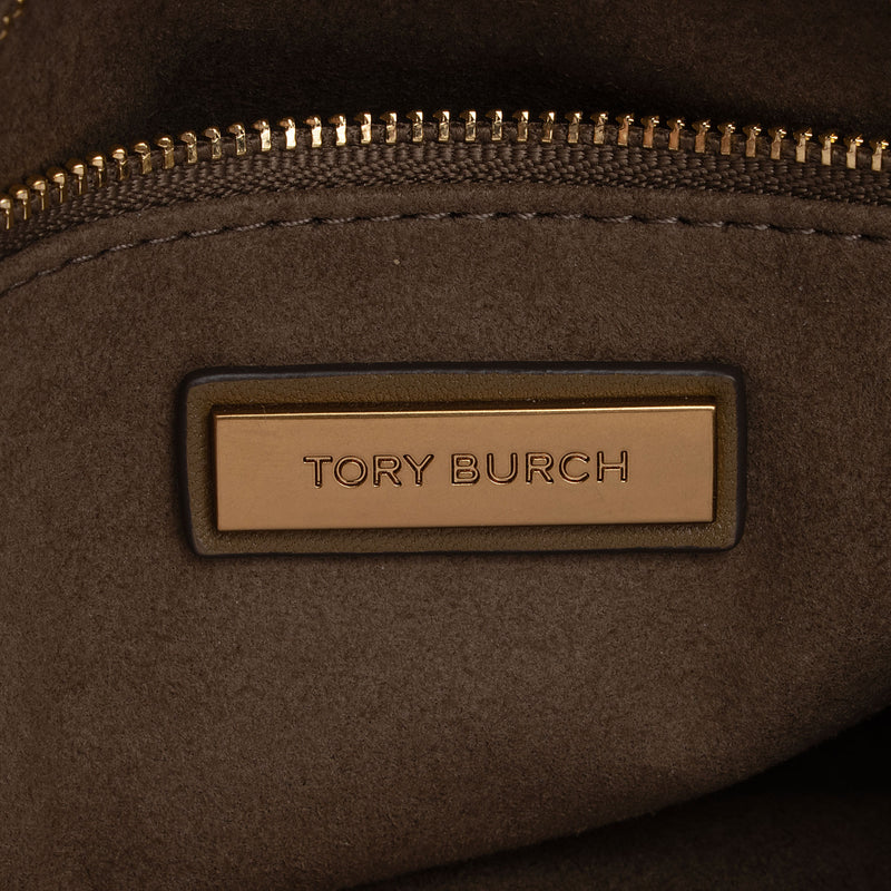 Tory Burch Leather Kira Medium Top Handle (SHF-3Tse99)