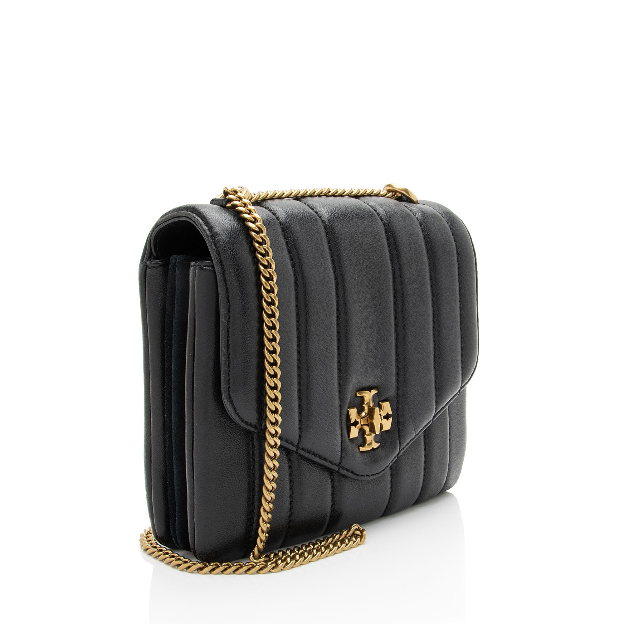Tory Burch Leather Kira Square Crossbody