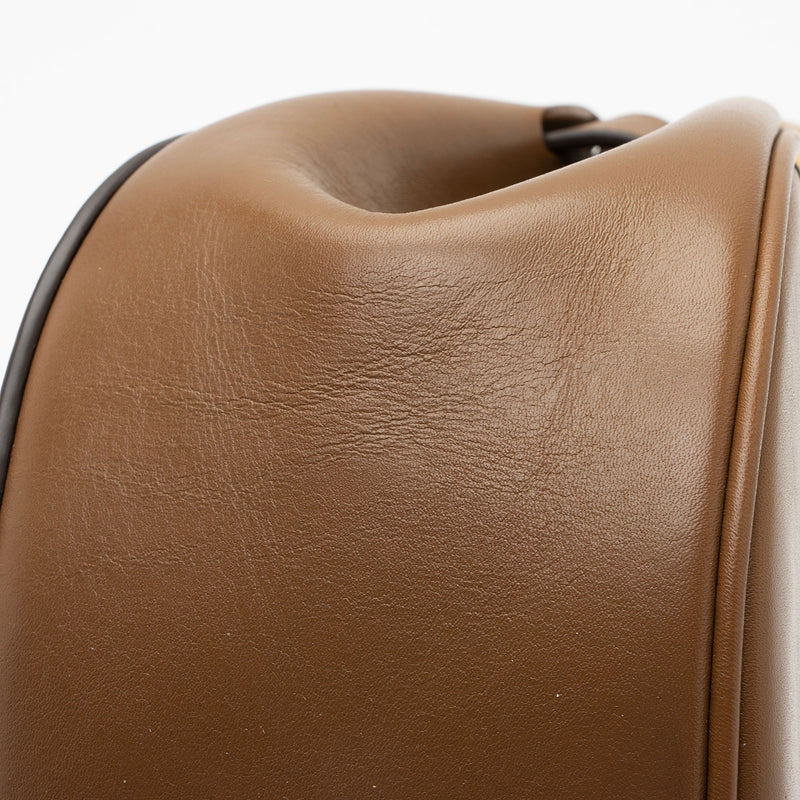 Tory Burch Lee Radziwill Leather Saddle Small Crossbody Bag (SHF-zQ8cYJ)