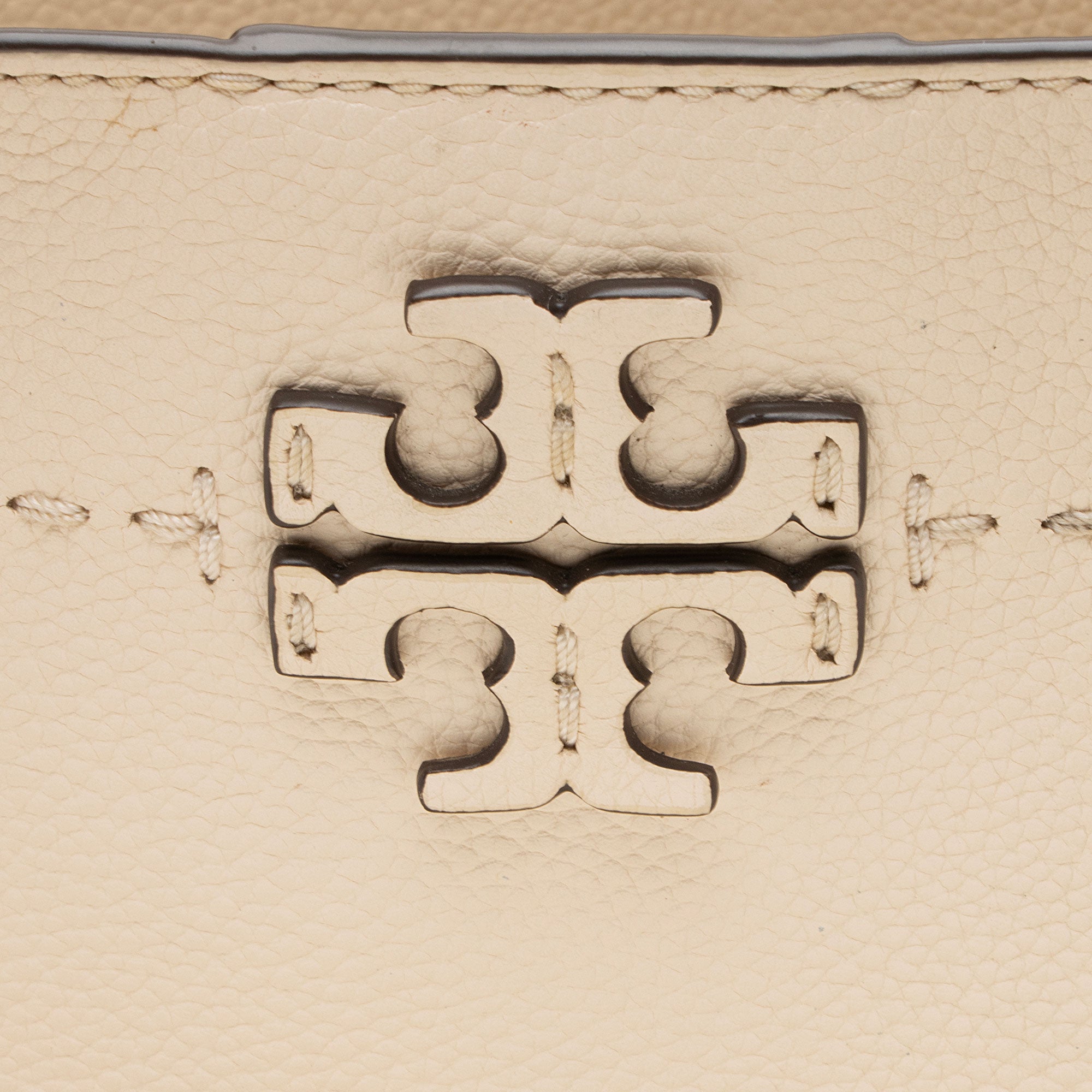 Tory Burch Leather McGraw Bucket Bag